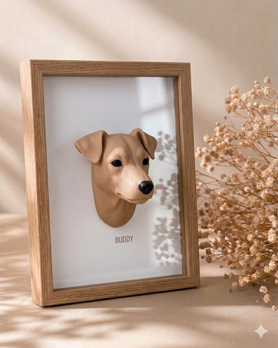 3D portretje hond - Afbeelding 2